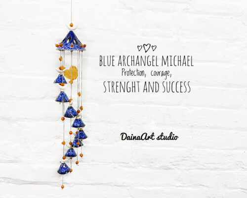 Hand Made Wind Chimes - Blue