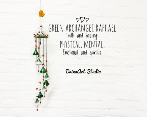 Hand Made Wind Chimes - Green