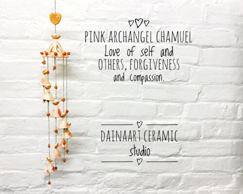 Hand Made Wind Chimes - Pink